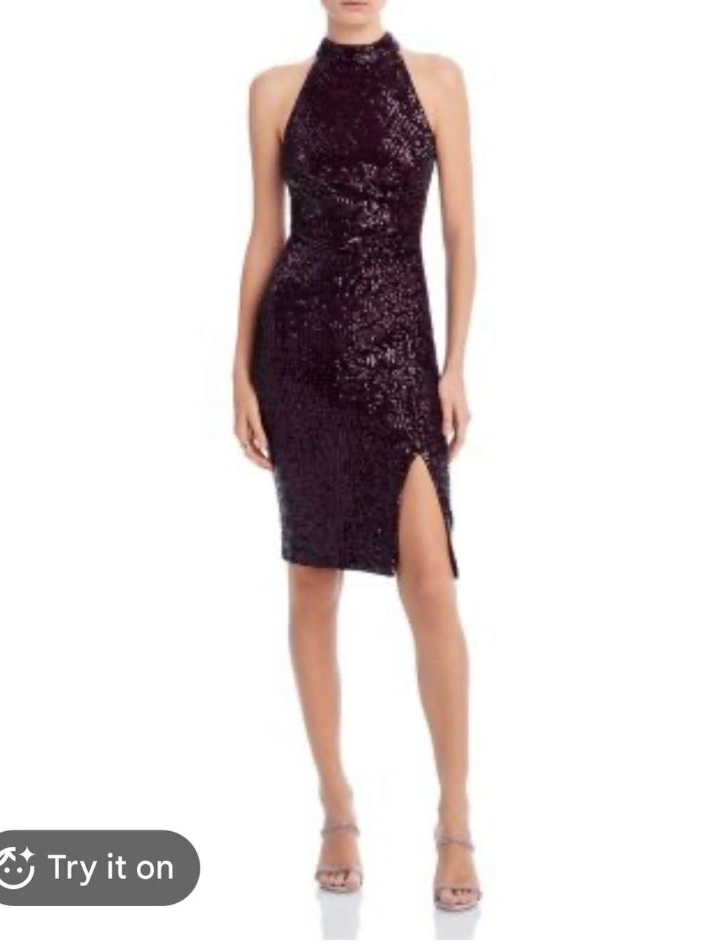 NWT Eliza J. Sequins dress